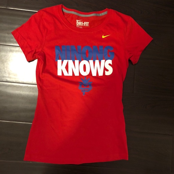 manny knows nike shirt
